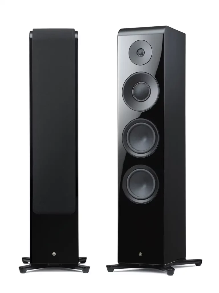 Yamaha NS-2000A Floorstanding Speakers – 3-Way (Piano Black) Pair