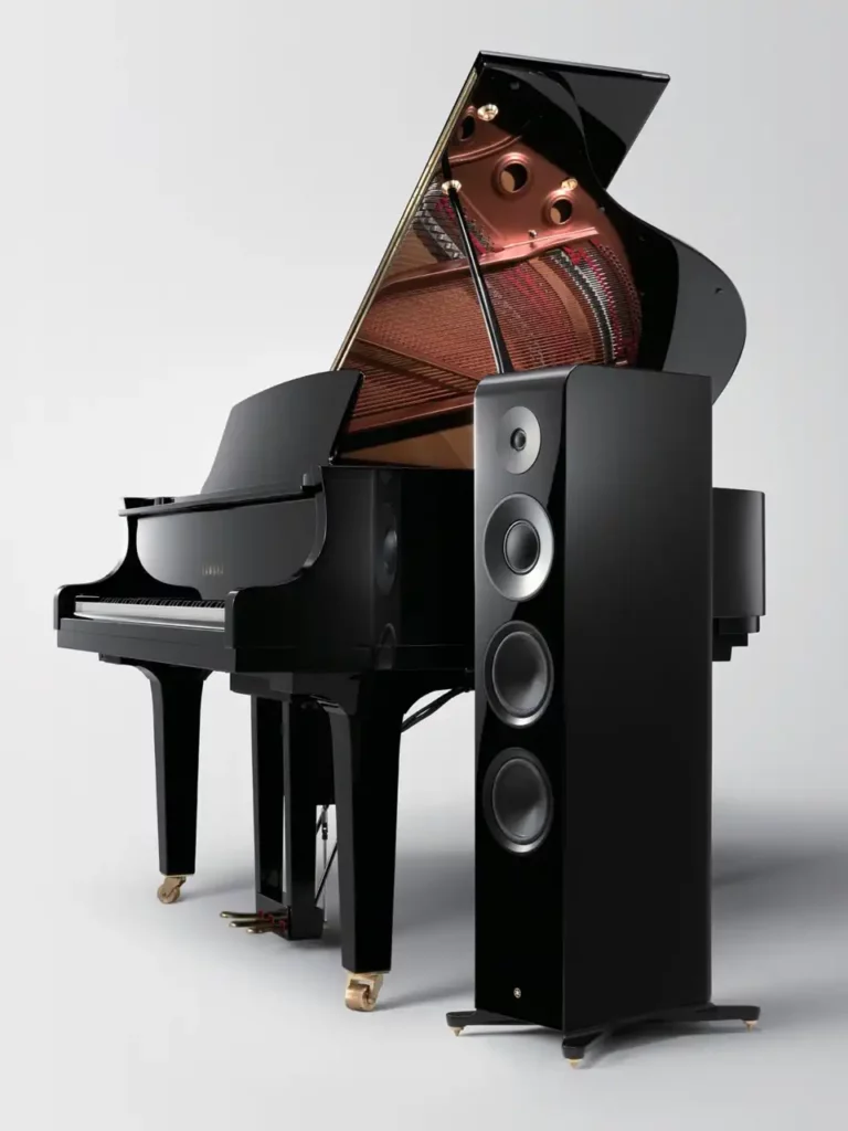 Yamaha NS-2000A Floorstanding Speakers – 3-Way (Piano Black) Pair