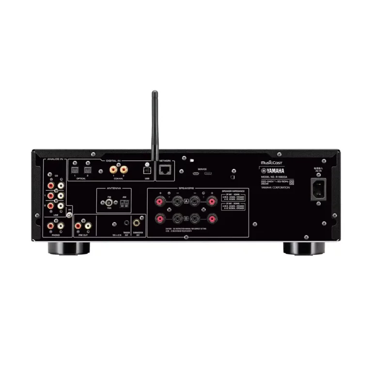 Yamaha RN800A Network Stereo Receiver with MusicCast Black (R-N800A)