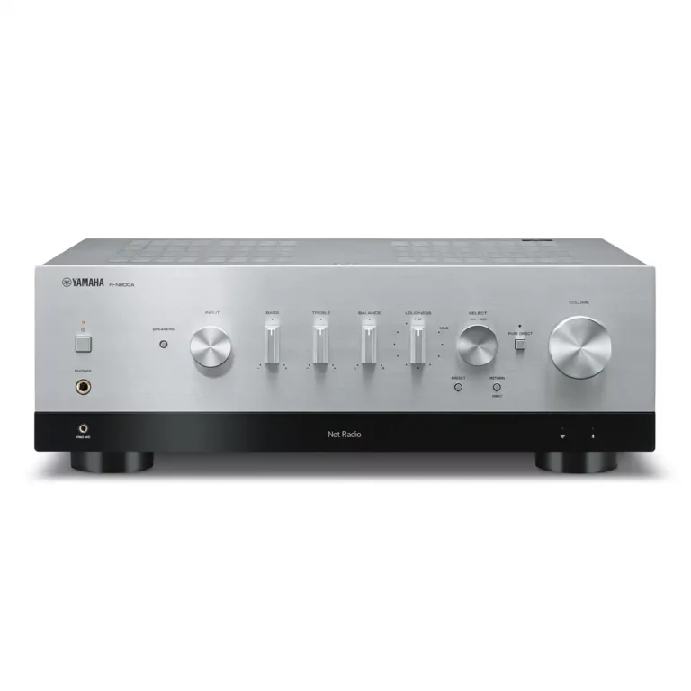 Yamaha RN800A Récepteur Stéréo Réseau avec MusicCast Argent (R-N800A)