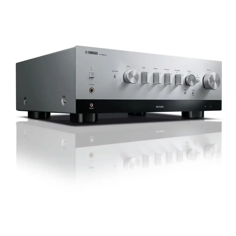 Yamaha RN800A Récepteur Stéréo Réseau avec MusicCast Argent (R-N800A)