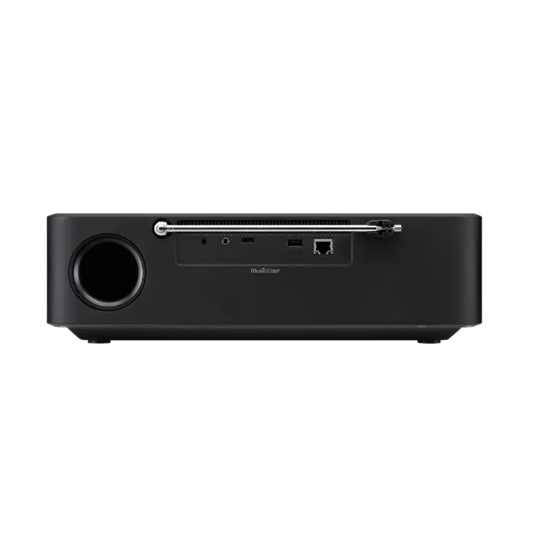 Yamaha Network Clock Radio CD Player Black (TSX-N237)