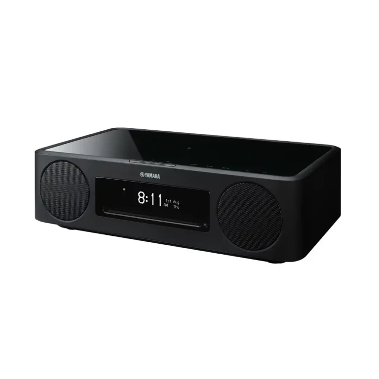 Yamaha Network Clock Radio CD Player Black (TSX-N237)
