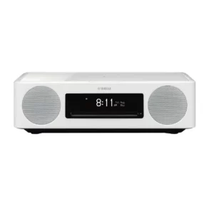 Yamaha Radio-réveil en Réseau et Lecteur de CD Blanc (TSX-N237)