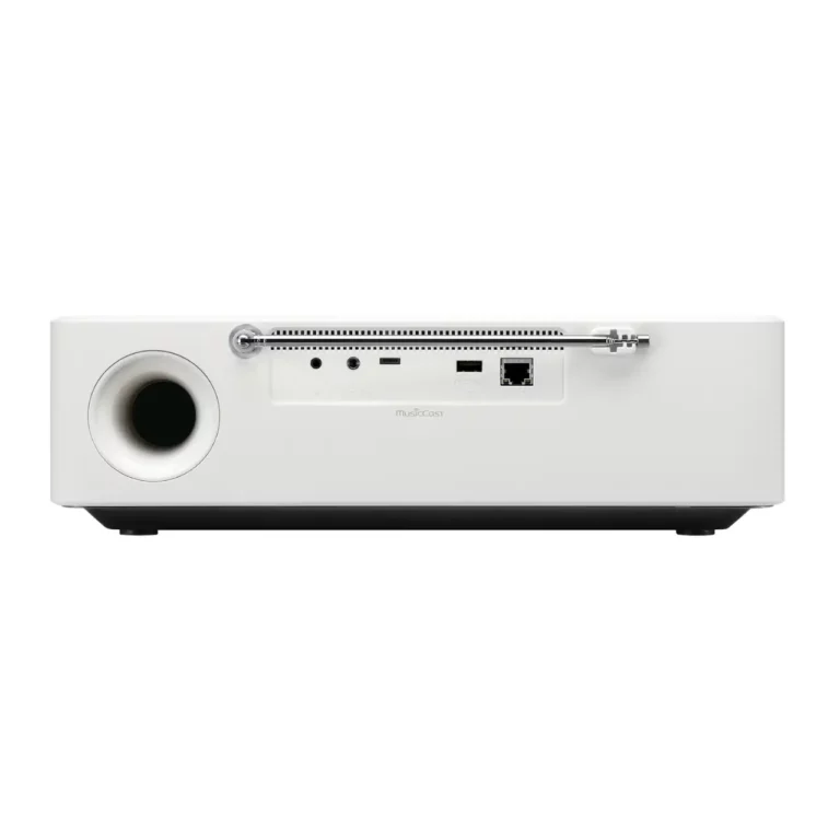 Yamaha Radio-réveil en Réseau et Lecteur de CD Blanc (TSX-N237)