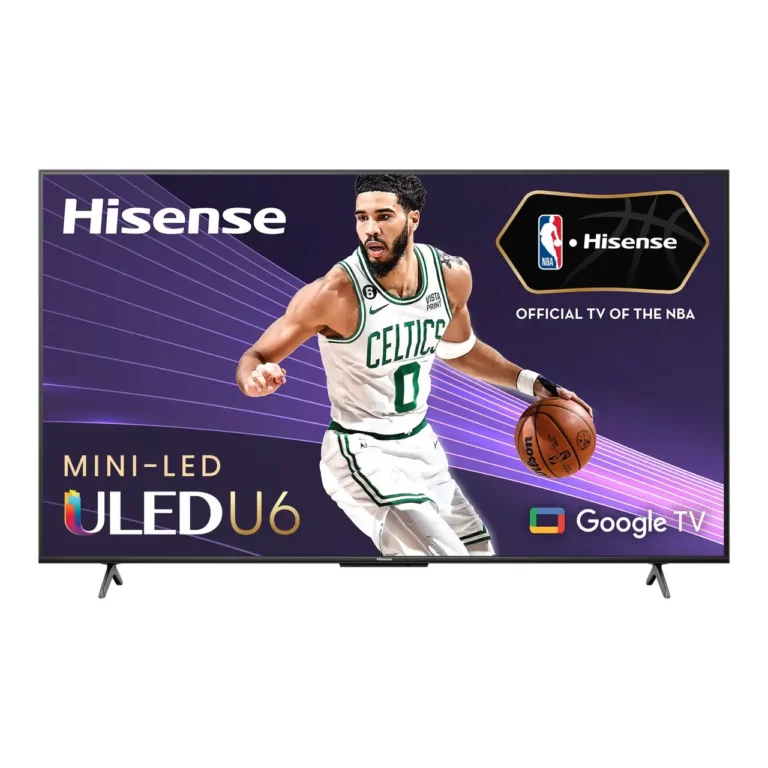 Hisense 55 po U68KM Mini-DEL 4K ULED Série Quantum Dot Google TV (55U68KM) Unité Demo