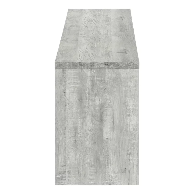MONARCH Meuble TV Gris en Bois Récupéré 60 Po