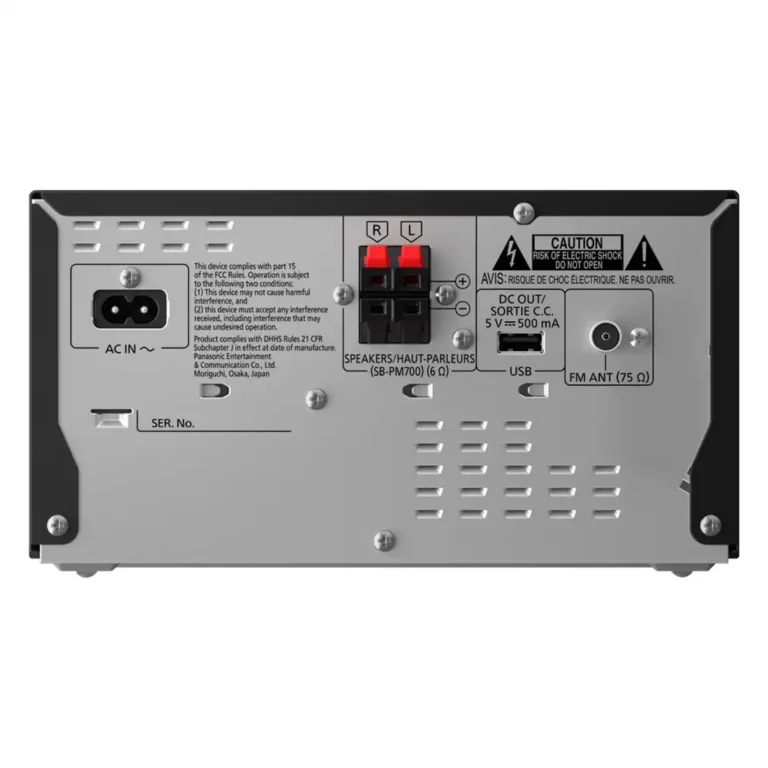 Panasonic SC-PM700 Microsystème Hi-Fi Compact