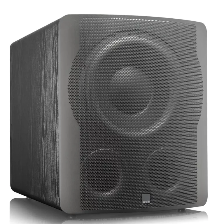 SVS PB-3000 Caisson de Graves à Évent 13 po 800 Watts RMS Frêne Noir (PB-3000)