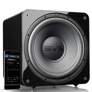 SVS SB-1000 Pro Caisson de Basses Scellé 12 po Haut-parleur 325 Watts RMS Piano Noir Brillant (SB-1000)