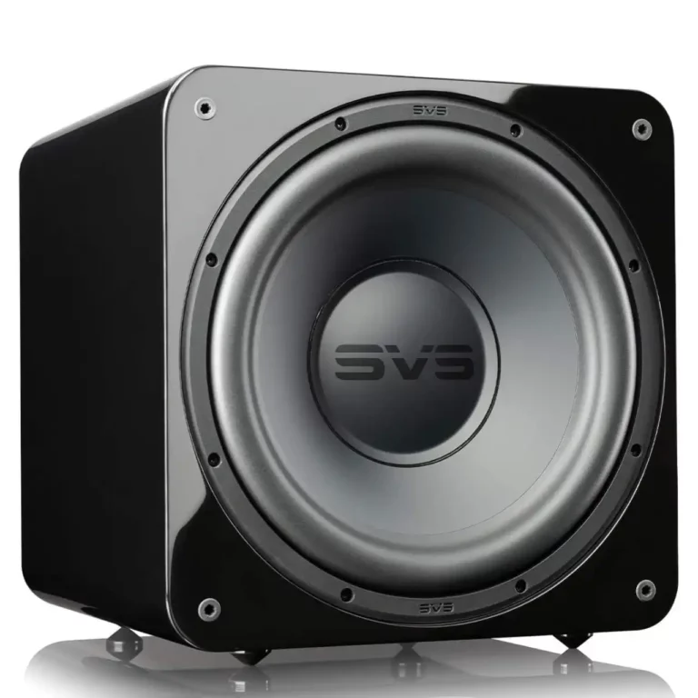 SVS SB-1000 Pro Caisson de Basses Scellé 12 po Haut-parleur 325 Watts RMS Piano Noir Brillant (SB-1000)