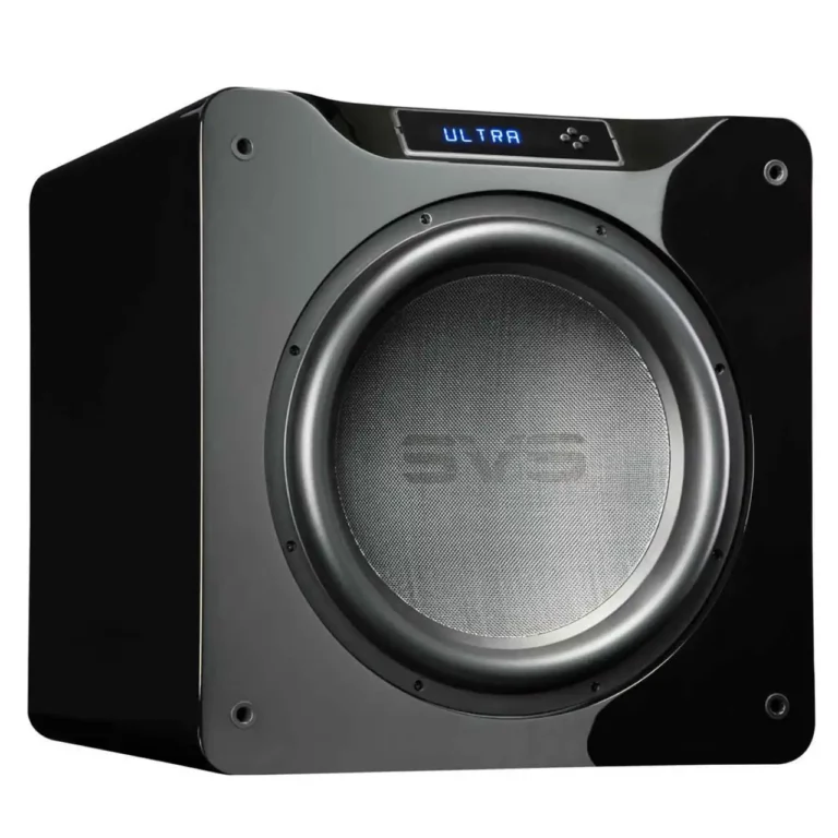 SVS SB16 Ultra Caisson de basses scellé 16 po Haut-parleur 1500 Watts RMS Piano Noir brillant (SB16-Ultra)