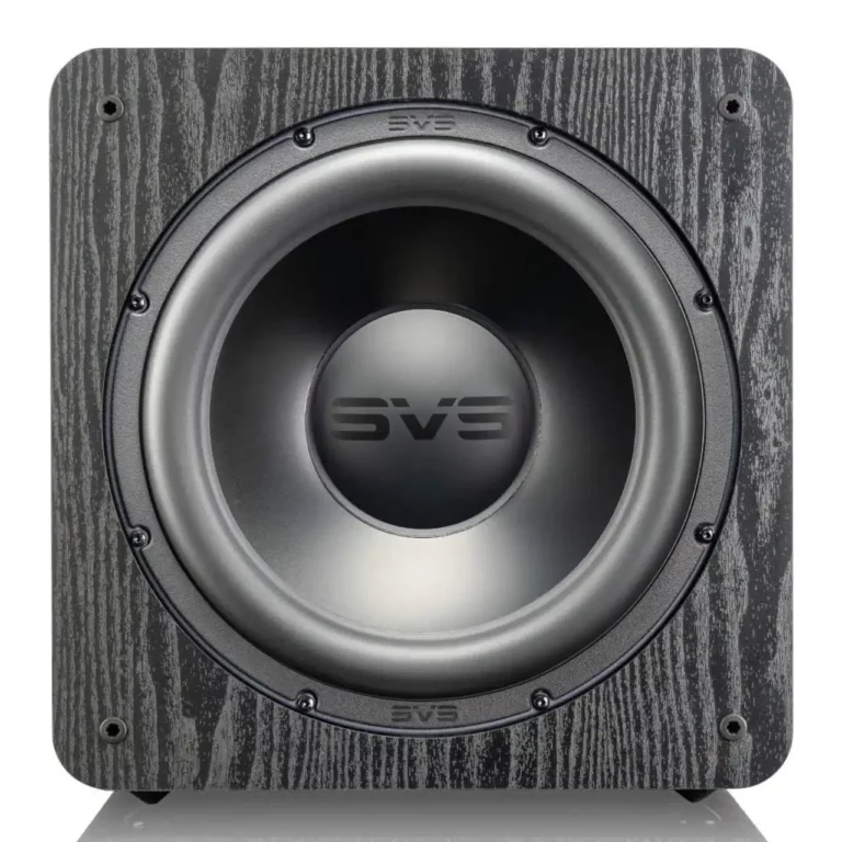 SVS SB-2000 Pro Caisson de Basses Scellé 12 po Haut-parleur 550 Watts RMS Frêne Noir (SB-2000)