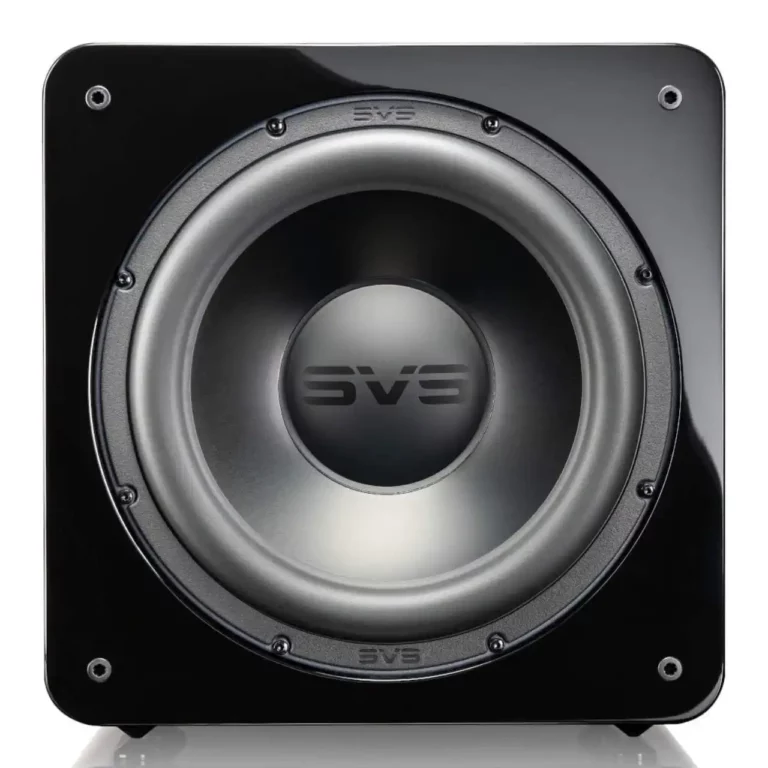 SVS SB-2000 Pro Caisson de Basses Scellé 12 po Haut-parleur 550 Watts RMS Piano Noir Brillant (SB-2000)