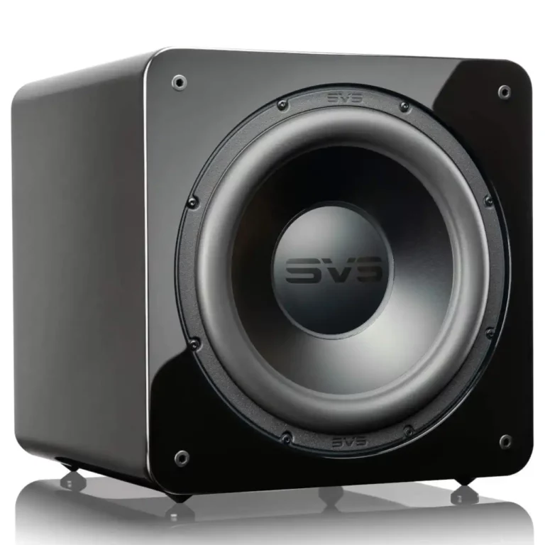 SVS SB-2000 Pro Caisson de Basses Scellé 12 po Haut-parleur 550 Watts RMS Piano Noir Brillant (SB-2000)