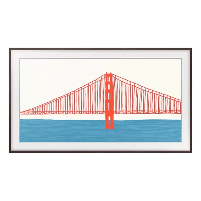 Samsung 43 po 2023 The Frame Lunette TV Personnalisable Brun (VG-SCFA43BWBZA)