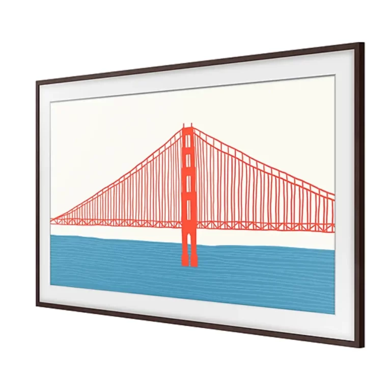 Samsung 43 po 2023 The Frame Lunette TV Personnalisable Brun (VG-SCFA43BWBZA)