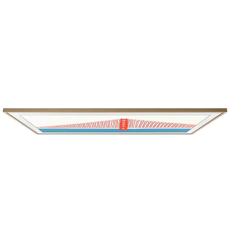 Samsung 65 po 2023 The Frame Lunette TV Personnalisable Teck (VG-SCFA65TKBZA)
