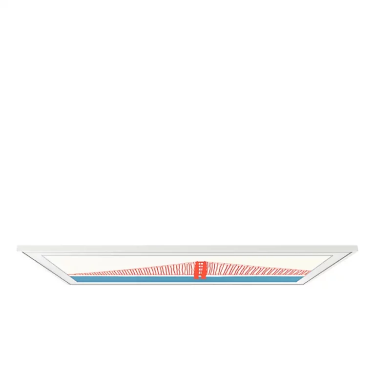 Samsung 65 po 2023 The Frame Lunette TV Personnalisable Blanc (VG-SCFA65WTBZA)