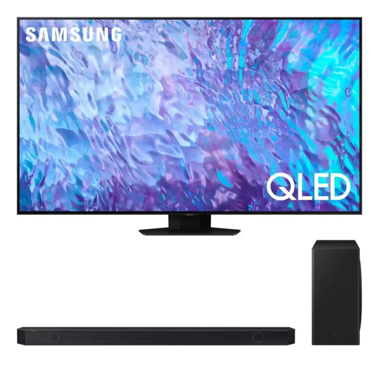 Samsung 75 po Q80C QLED 4K UHD avec Barre de Son HW-Q800C 5.1.2 (PK75Q80800)