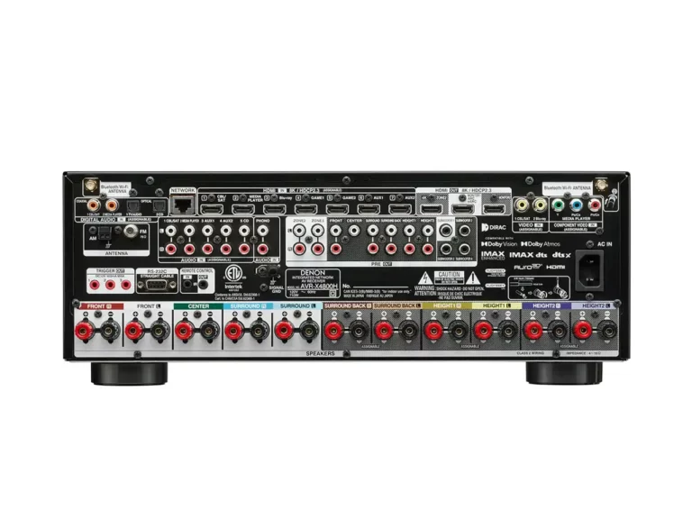 Denon Ultra HD Dolby Vision 8K Home Theatre Receiver (AVR-X4800H)