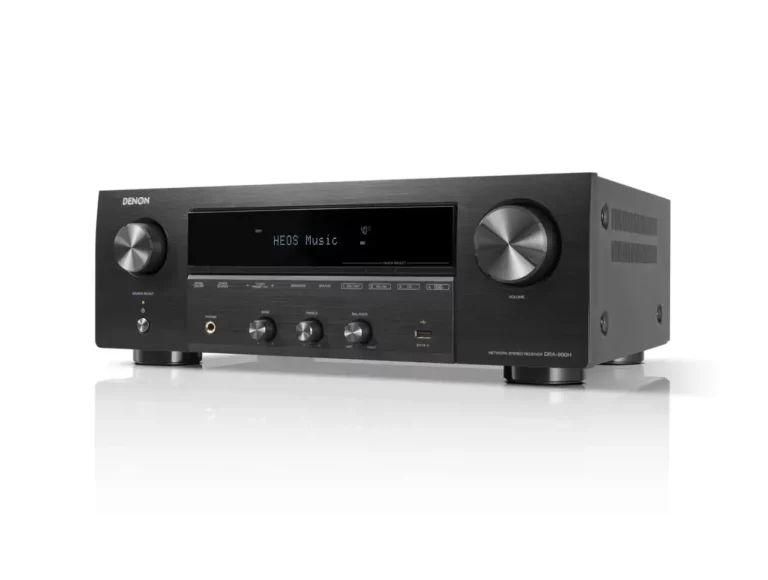 Denon 2 Canaux Hub Récepteur AV pour Home Cinéma et Amplificateur Hi-Fi (DRA-900H)