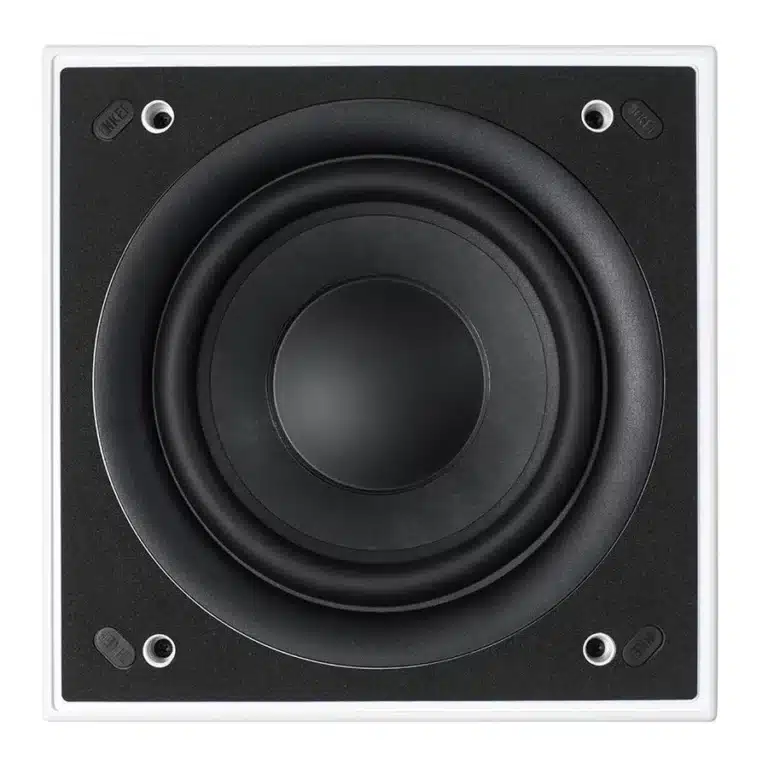 Kef CI200SQB THX Caisson de Basse Mural Ultra 2 Uni Q de 200 mm Chacun (CI200SQB-THX)