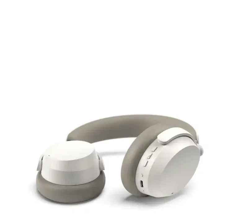 Sennheiser Accentum Écouteurs Supra-auriculaires Bluetooth à Réduction de bruit Blanc (Accentum Sans Fil)