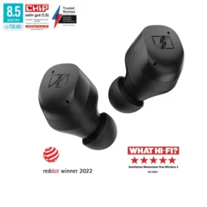 Sennheiser Momentum True Wireless 3 Black In Ear Noise Canceling (Momentum 3)