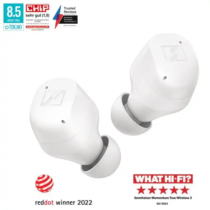 Sennheiser Momentum True Wireless 3 Suppression Du Bruit Intra-Auriculaire Blanc (Momentum 3)