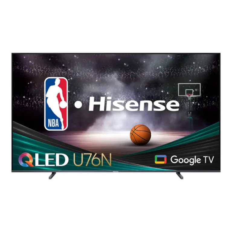 Hisense 100 po 4K QLED 144Hz Téléviseur Intelligent Dolby Vision Dolby Atmos Google (100U76N) Unité Demo
