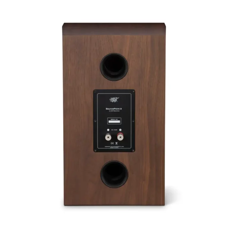 Mofi SourcePoint 8 Enceintes d'Étagère Couleur Noyer
