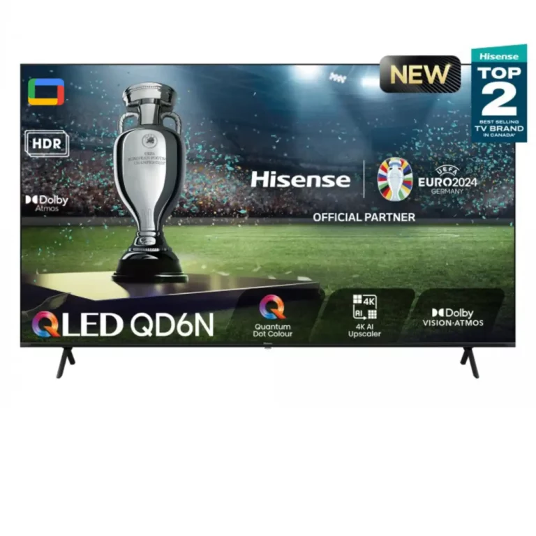 Hisense 55 po QD6N Téléviseur Google QLED 4K UHD (55QD6N)