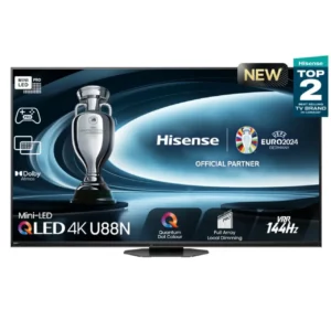 Hisense 65 po U88N Téléviseur Google 4K Mini-LED QLED (65U88N)