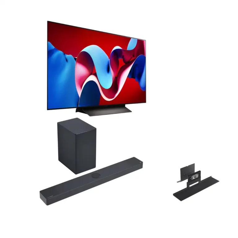 LG 48 po C4 Téléviseur Intelligent And LG SC9S Barre de Son (48C4.SC95)