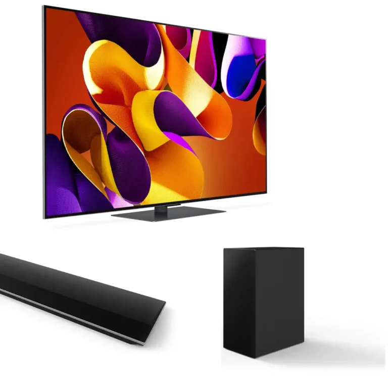 LG 65 po G4 Téléviseur Intelligente et LG SG10 Barre de Son (65G4.SG10)