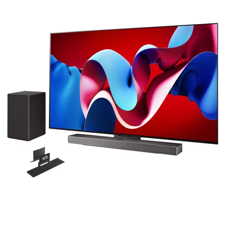 LG 77 po C4 Téléviseur Intelligent And LG SC9S Barre de Son (77C4.SC9S)