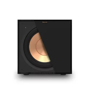 Klipsch 10 po Caisson de Basses en Vinyle Grain de Bois Texturé Noir – (R101SW)