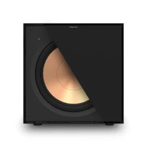 Klipsch 12 po Caisson de Basses en Vinyle Grain de Bois Texturé Noir – (R121SW)