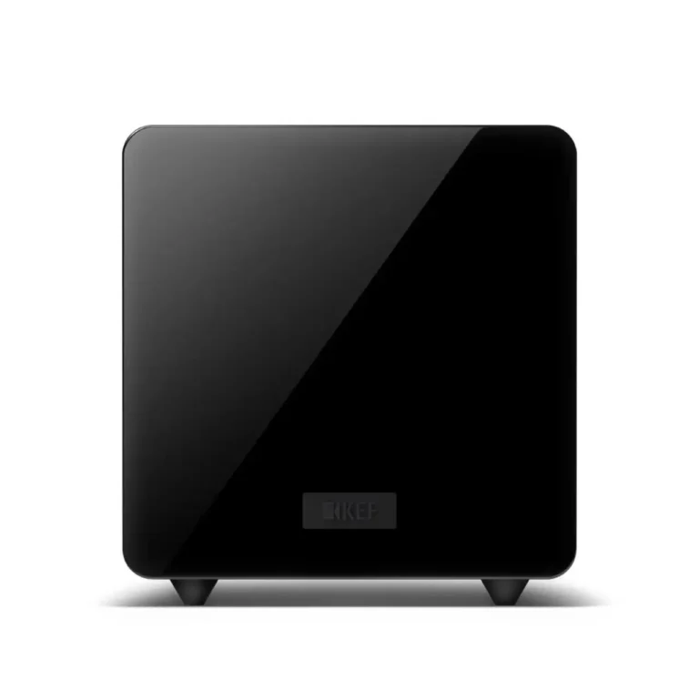 KEF KC92 – Caisson de basses double 9 pouces – Noir brillant