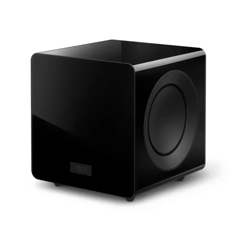 KEF KC92 – Caisson de basses double 9 pouces – Noir brillant