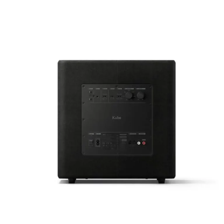 KEF Kube 10 MIE – Front Firing Subwoofer – Black Gloss