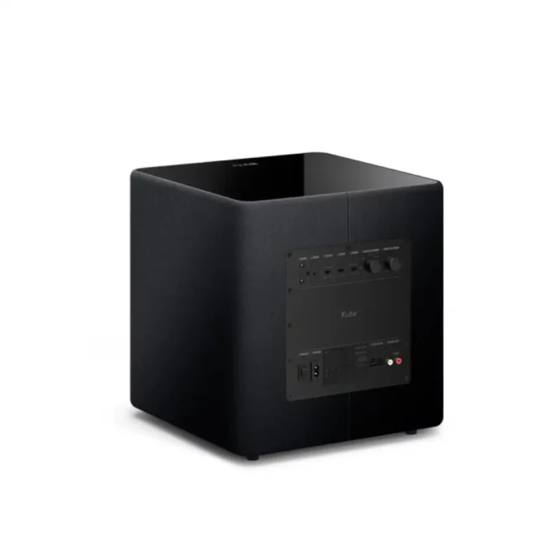 KEF Kube 10 MIE – Front Firing Subwoofer – Black Gloss