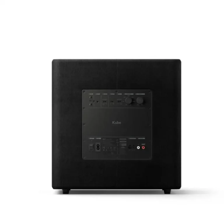 KEF Kube 12 MIE – Front Firing Subwoofer – Black Gloss
