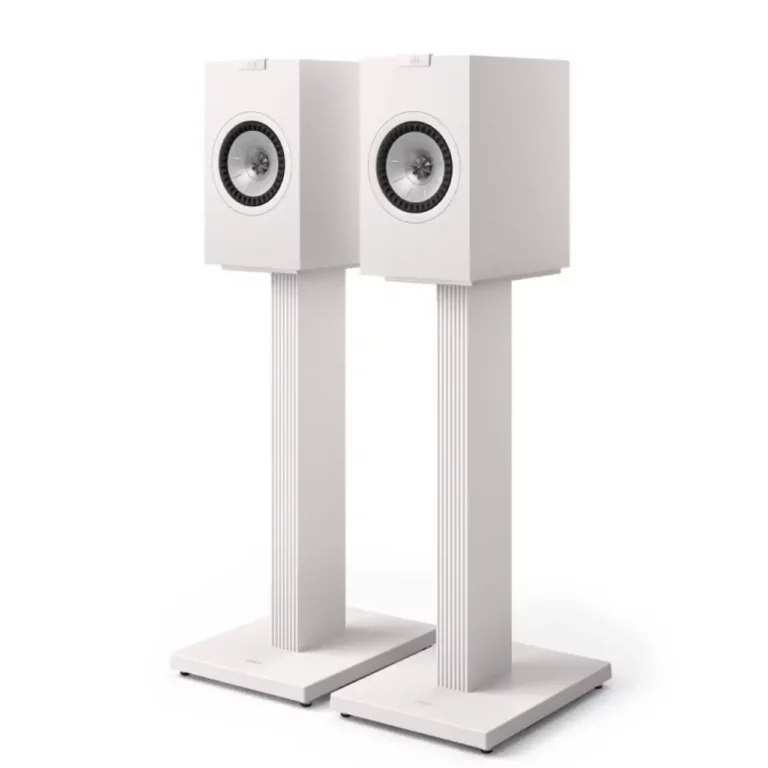 KEF Q1 Meta Bookshelf Speakers – Satin White (Pair)