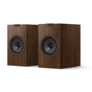 KEF Q1 Meta Bookshelf Speakers – Walnut (Pair)