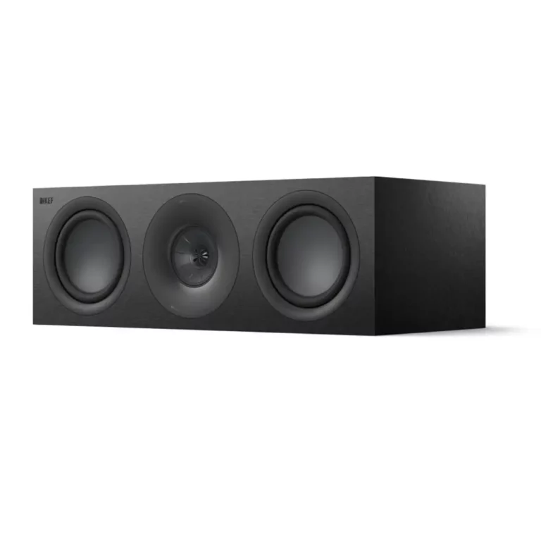 KEF Q6 Meta Centre Channel Speaker – Satin Black (LCR)
