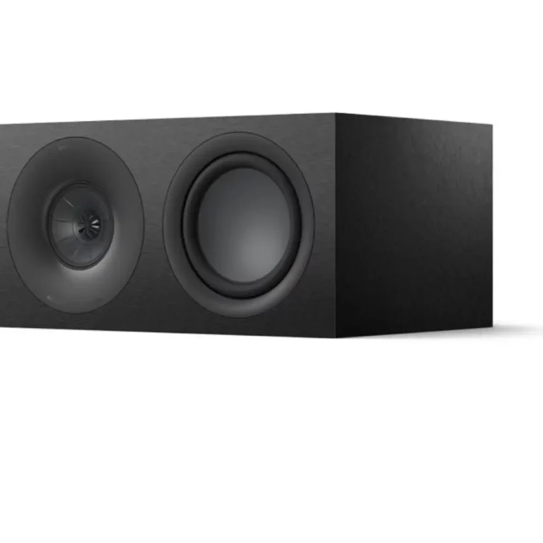 KEF Q6 Meta Centre Channel Speaker – Satin Black (LCR)