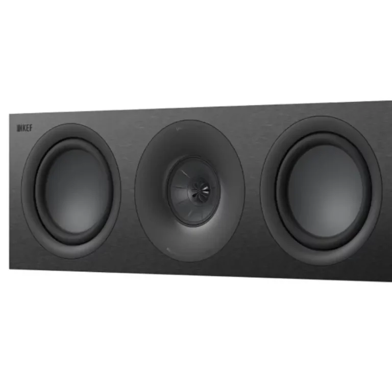 KEF Q6 Meta Centre Channel Speaker – Satin Black (LCR)