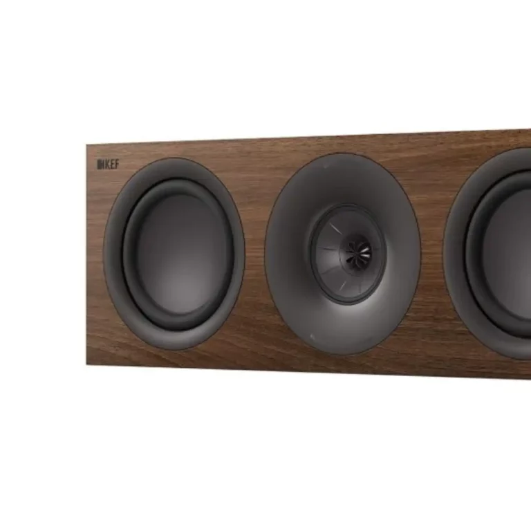 KEF Q6 Meta Centre Channel Speaker – Walnut (LCR)